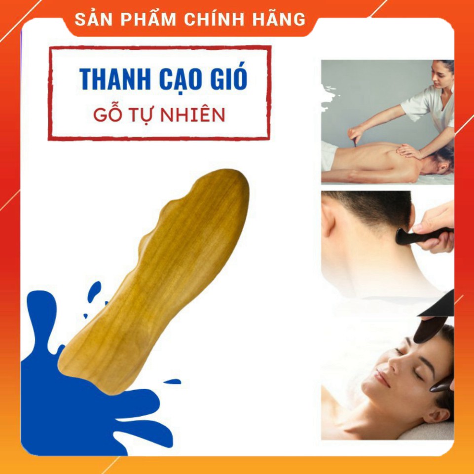 Dụng cụ Mát xa hình cá bằng gỗ 📌FREESHIP📌Dụng cụ massage trẻ hóa làn da của bạn một cách tự nhiên