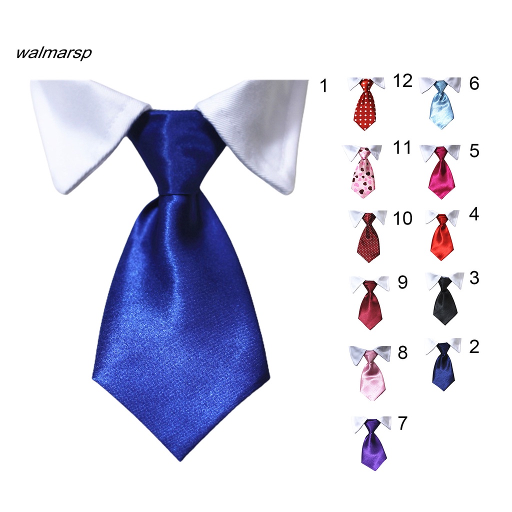 Cà vạt nơ đeo cổ vải cotton 12 kiểu tùy chọn cho thú cưng