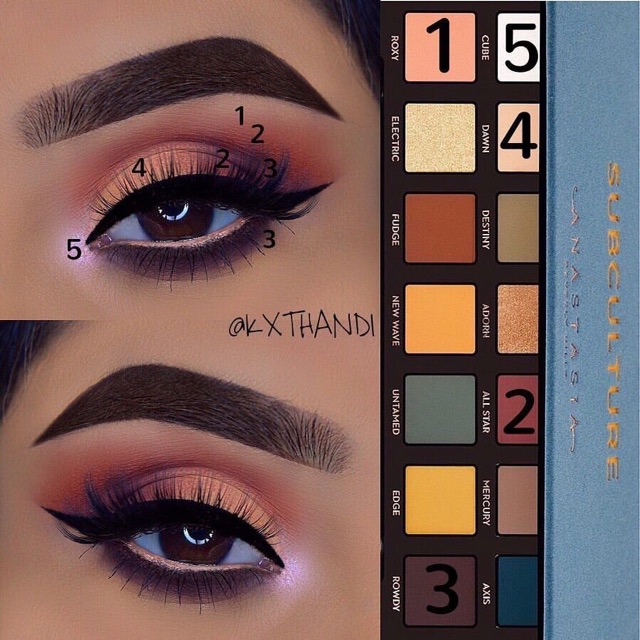 Bảng Phấn Mắt Anastasia Beverly Hills Subculture Palette