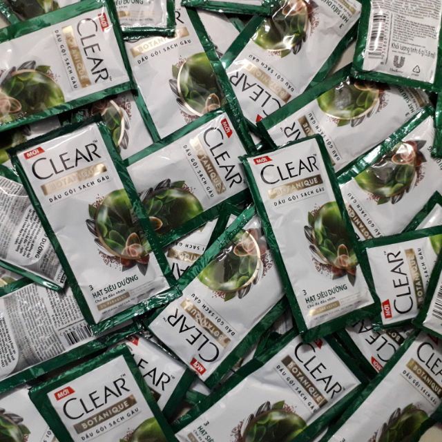 Set 10 gói dầu gội tinh dầu 6g (dành cho da nhờn, da khô, 9 loại thảo dược)