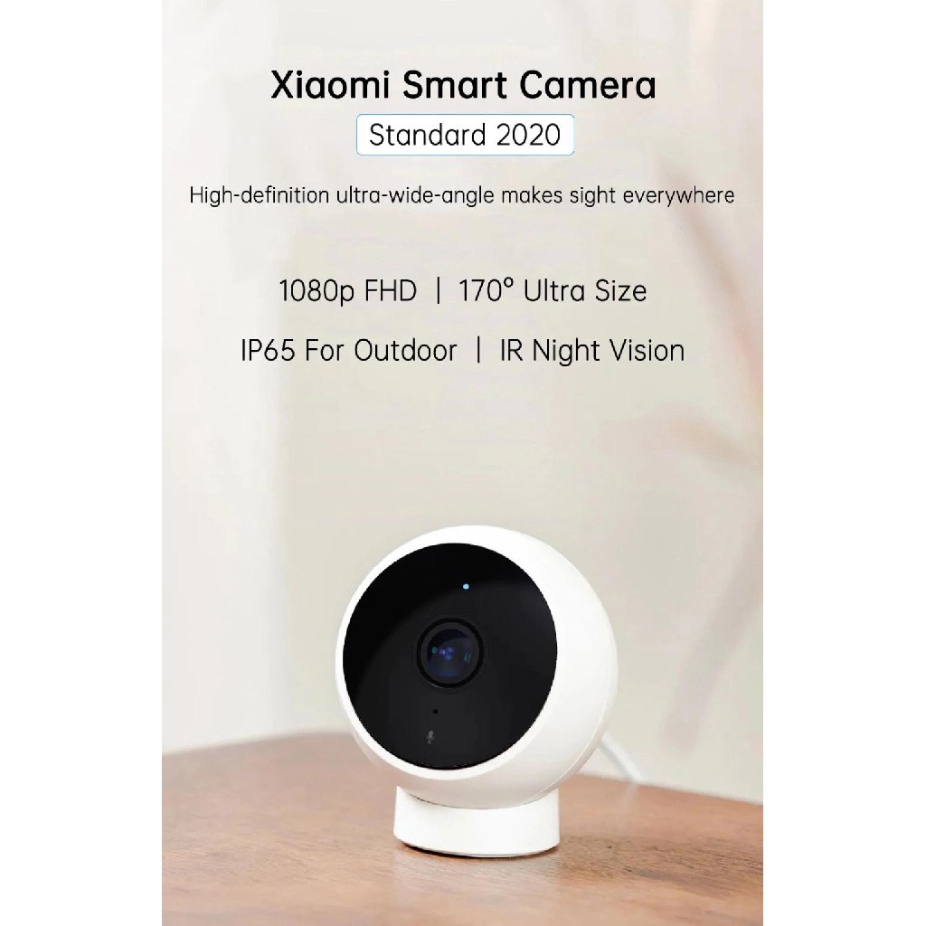 Xiaomi Mijia Camera gia đình thông minh Xiaomi Smart CCTV Camera 1080P MJSXJ02HL Standard Edition 170° Night Vision