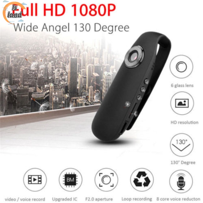 Máy Ảnh Kỹ Thuật Số Mini Phát Hiện Chuyển Động Cơ Thể Tích Hợp Pin 560 Mah