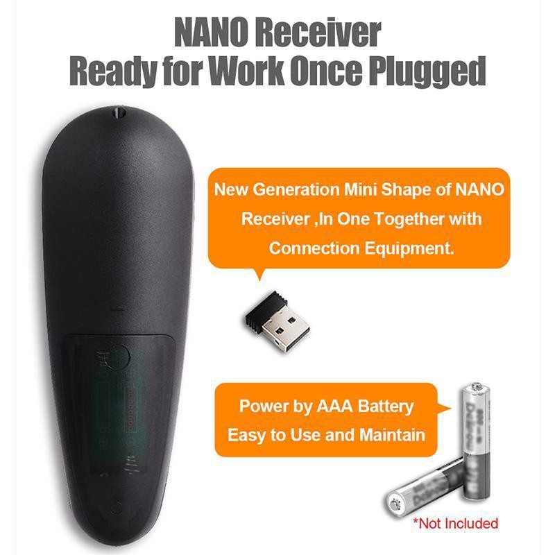 REMOTE AIR MOUSE G30S FULLBOX - TẶNG KÈM PIN