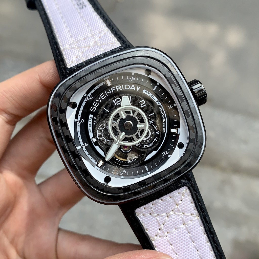 Đồng Hồ Nam  - Automatic - Hộp Gỗ, Sách, Thẻ Bảo Hành 2 năm , Khăn, Dây Cao Su Cao Cấp Tặng Kèm
