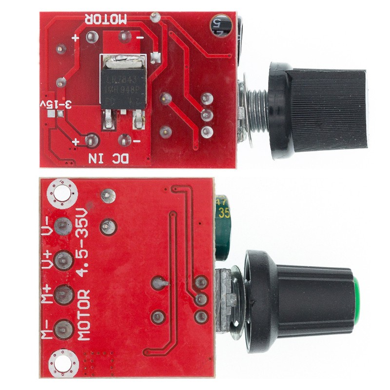 Mô Đun Điều Khiển Tốc Độ Động Cơ DC-DC 4.5V-35V 5A 90W PWM 12V DC
