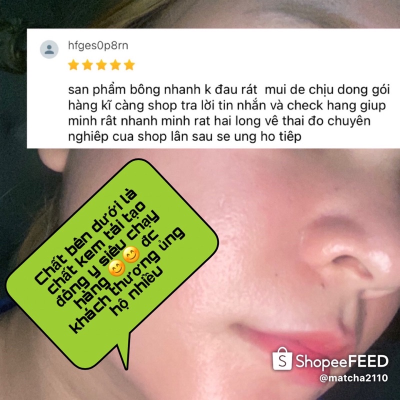 kem tái tạo babyface handmade