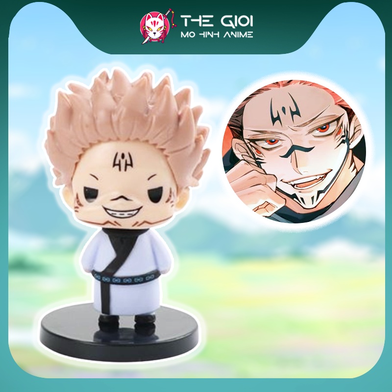 Mô hình Chú Thuật Hồi Chiến figure Jujutsu Kaisen Set 8 Mô Hình Chibi cao 10cm - mô hình jujutsu kaisen