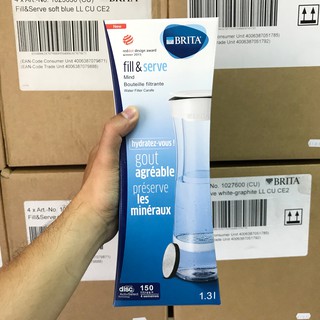 Bình lọc nước BRITA Mind 1.3L (có sẵn 1 đĩa lọc Microdisc)