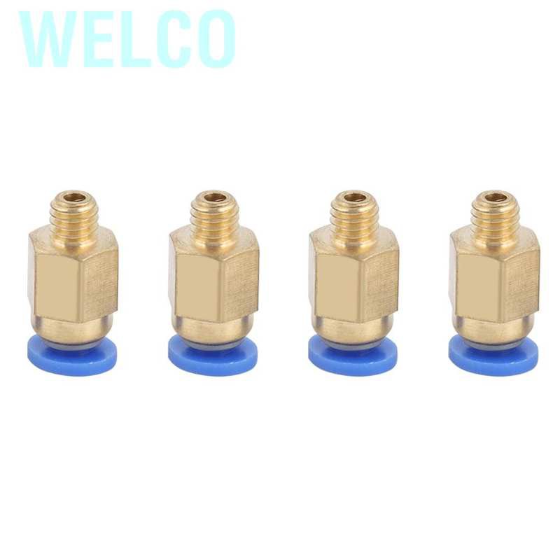 Ống Nối Khí Nén Welco 2xptfe (1M) + 4x Pc4-M6 + 4x Pc4-M10