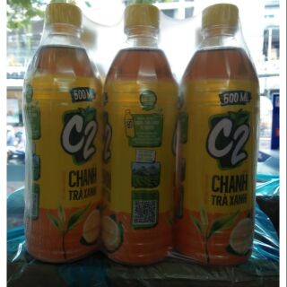 C2 chanh 500ml lốc 6 chai