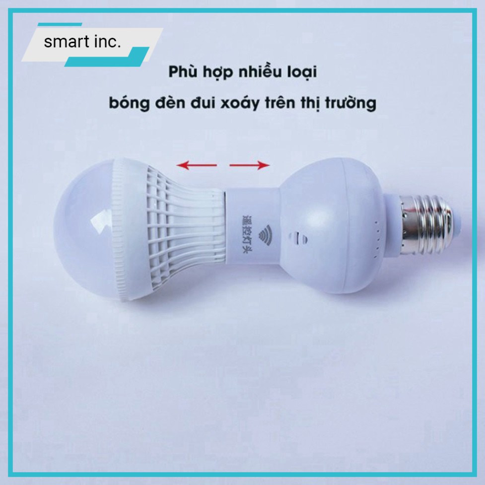 Chuôi Đui Đèn Cảm Ứng Tự Động Sáng 🌈FREESHIP🌈 Treo Ngoài Trời Đuôi Bóng Đèn E27 Cảm Biến Âm Thanh Cảnh Báo