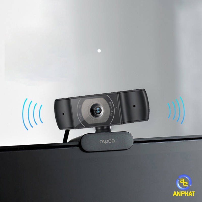 Webcam Rapoo C200 FullHD 720p Tích hợp Micro chung cổng USB hình ảnh HD siêu nét - CHÍNH HÃNG 100% - BH 24 THÁNG ĐỔI MỚI | BigBuy360 - bigbuy360.vn