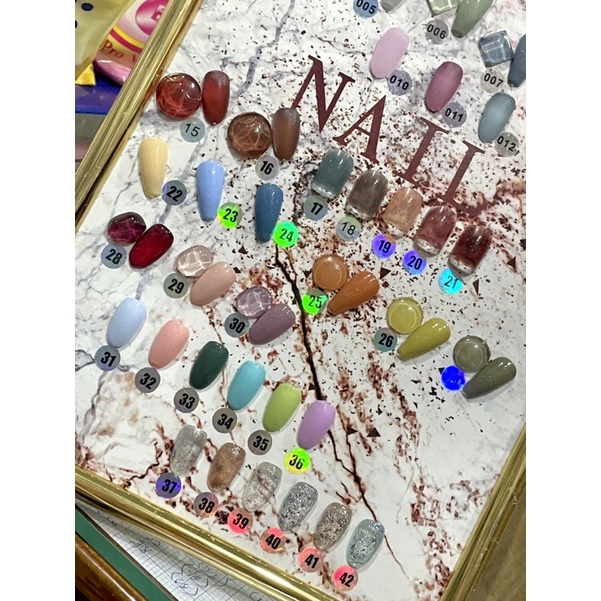 SET SƠN GEL 42 MÀU