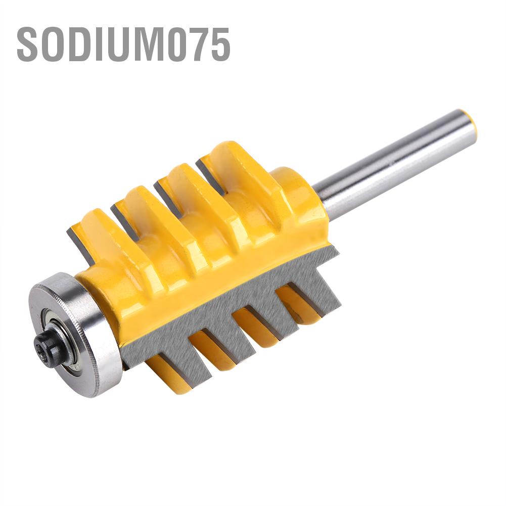 Có thể bán buôn 1pc Chế biến gỗ Bộ định tuyến xi măng cacbua có thể đảo ngược Bit 1-3 / 8 &quot;Diam * 1/4&quot; Shank Sodium075 Hàng giao ngay