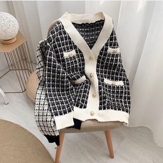 Áo Cardigan dệt (Ảnh/Video tự chụp)