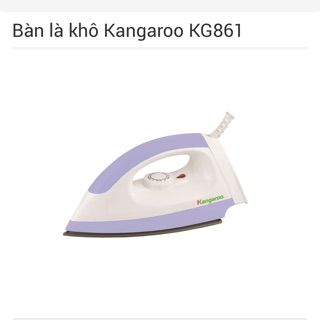 Bàn là/Bàn ủi khô Kangaroo KG861