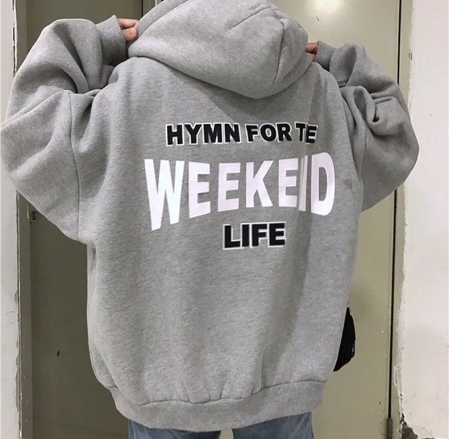 (ORDER) Áo hoodie nỉ tia kéo weekend | WebRaoVat - webraovat.net.vn