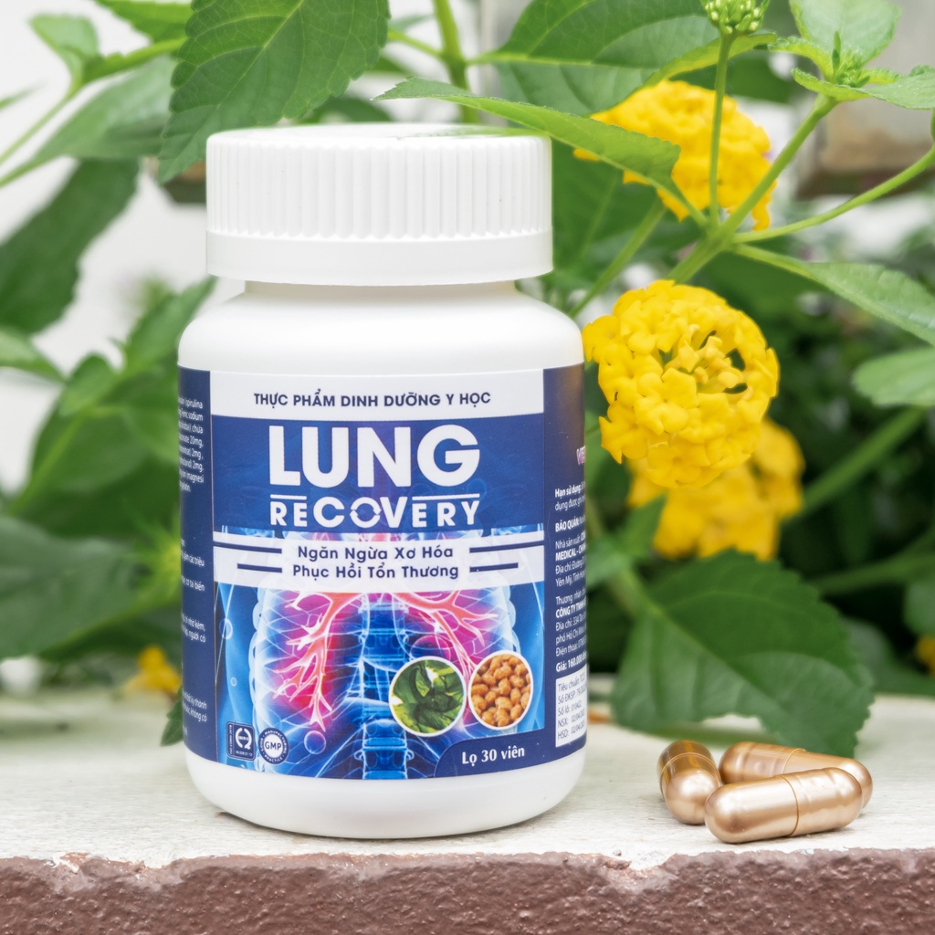 Viên Uống LUNG RECOVERY Hồi Phục Sức Khoẻ, Tăng Sức Đề Kháng Sau Khi 2 Vạch - Balan Shop