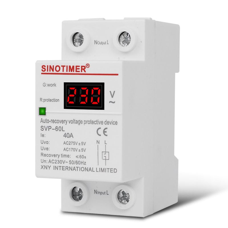 Thiết bị tự bảo vệ điện áp 230v ac 40a