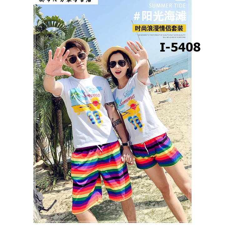 Áo Thun Cặp Áo Thun Nhóm Đi biển Chào Hè Summer