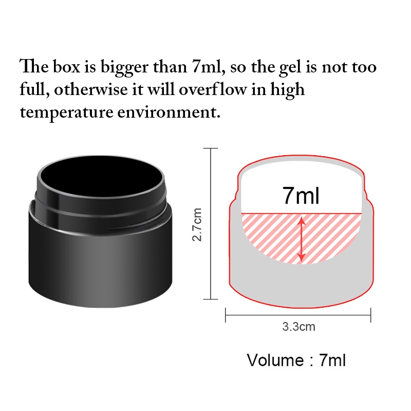 Gel Sơn Móng Tay Dạ Quang 7ml Ur SUGAR