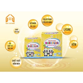 SIRO ĂN NGON BABYPLUS GIÚP BÉ HẾT BIẾNG ĂN - HẾT TÁO BÓN - TĂNG CÂN - TĂNG SỨC ĐỀ KHÁNG