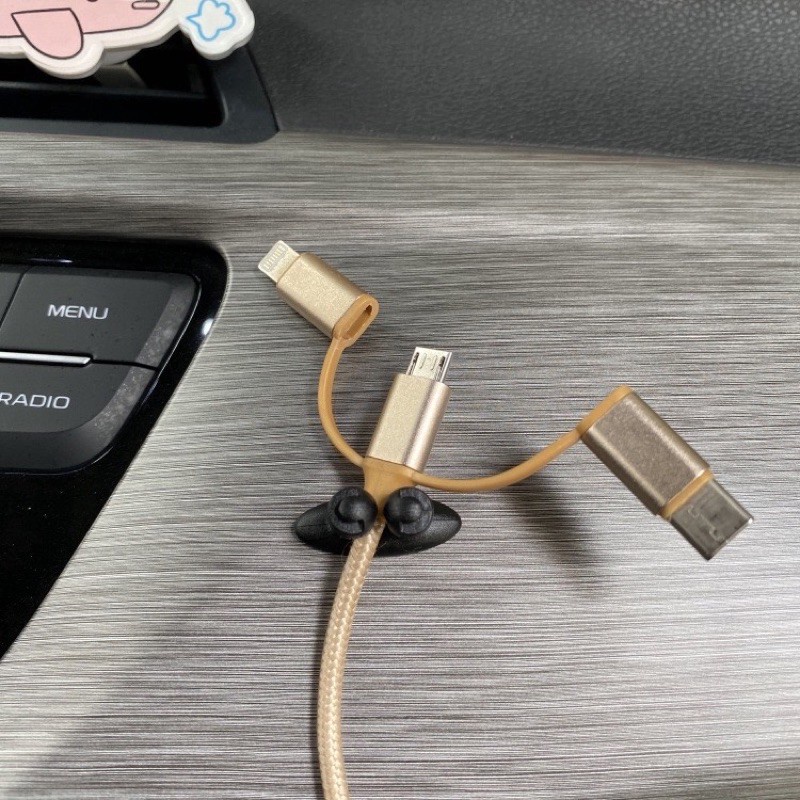 Kẹp cố định dây cáp sử dụng trên xe hơi Axia Bezza Waja Saga BLM FLX GEN2 MYVI WIRA