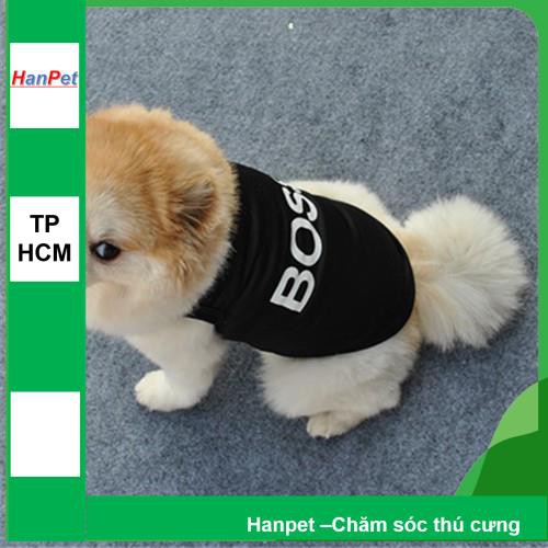 HCM- áo cho thú cưng Quần áo chó mèo Áo thun thú cưng Đồ bộ thời trang chó mèo