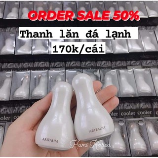 Thanh lăn kim loại ice calming cooler aritaum