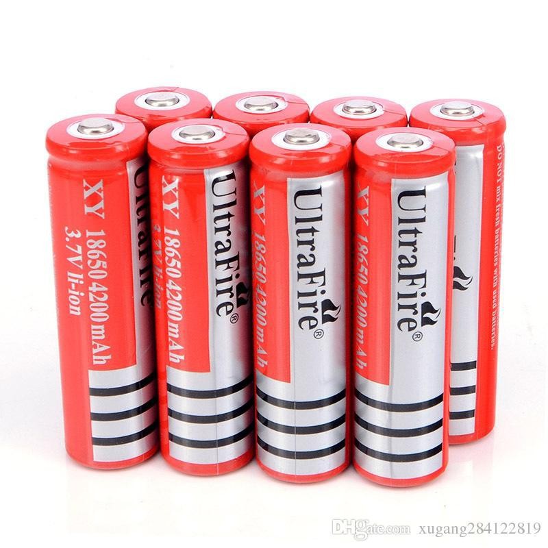 [FREESHIP] Bộ 10 Viên Pin 18650 ULTRAFIRE 3.7V 4200MAH Dùng Cho Đèn Pin, Loa Bluetooth...