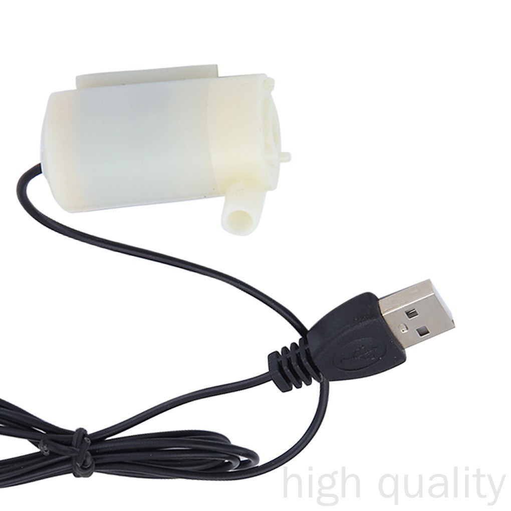 Máy bơm nước mini cho bể cá dc 5v 2-3l/ phút