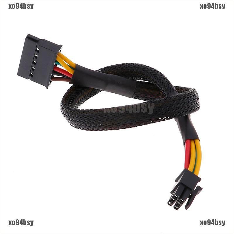 [xo94bsy]HDD SSD power cable 6 Pin to SATA 15Pin converter cable for dell 3668 3