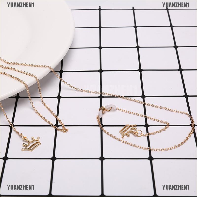 [YUANZHEN1] Dây Đeo Mắt Kính Đọc Sách Hình Vương Miện