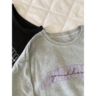áo sweater nỉ layer