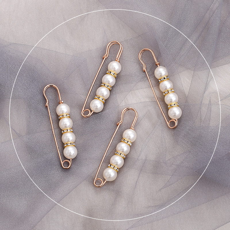 Ghim cài áo đính ngọc trai thời trang cho nữ