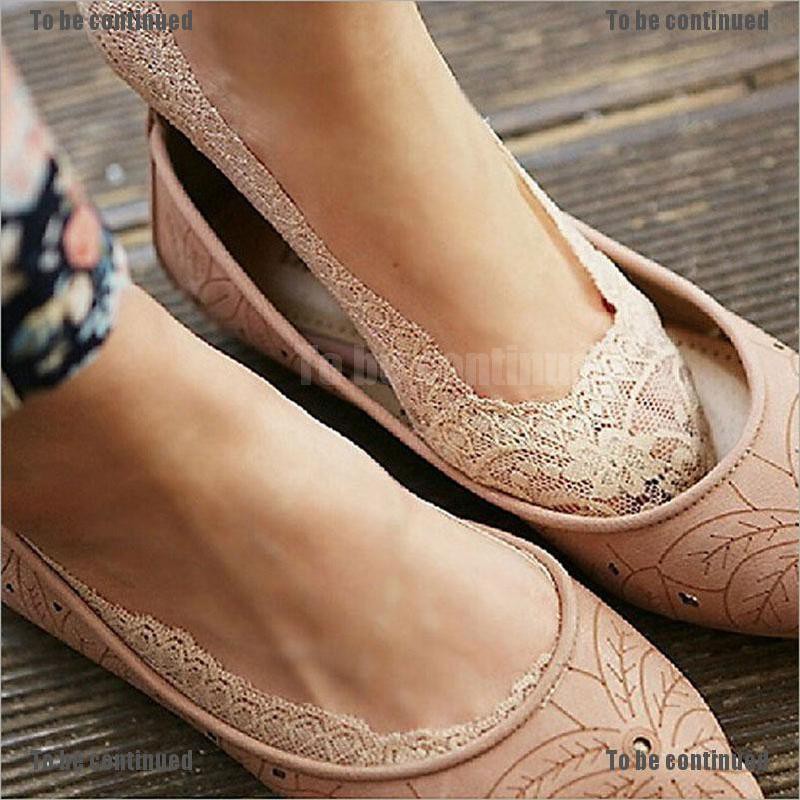 Tất Ren Chống Trượt Hợp Thời Trang Cho Nữ