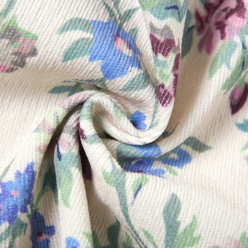 Áo Croptop Hai Dây Họa Tiết Hoa Phong Cách Vintage Cho Nữ