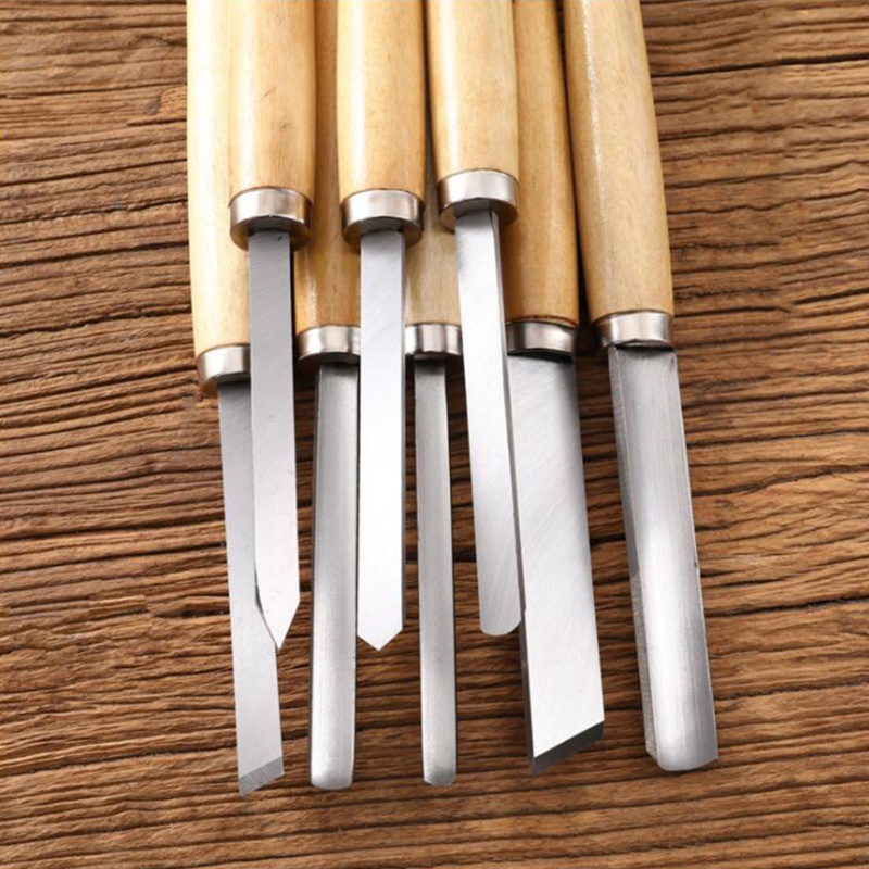 Bộ 8 Dụng Cụ Điêu Khắc Gỗ Tiện Lợi