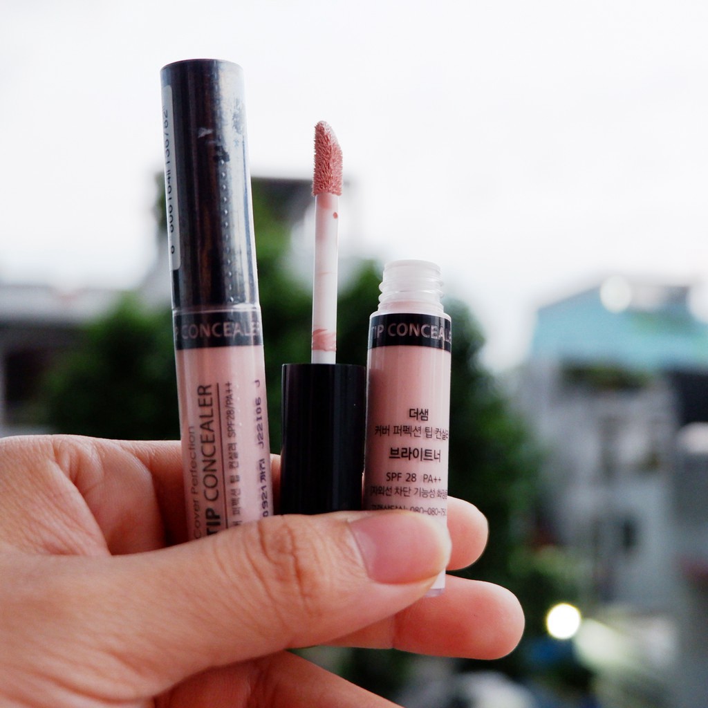 Kem Che Khuyết Điểm [ Hàng Cao Cấp ] Kem Che Khuyết Điểm The Saem Cover Perfection Tip Concealer (6.5g) | BigBuy360 - bigbuy360.vn