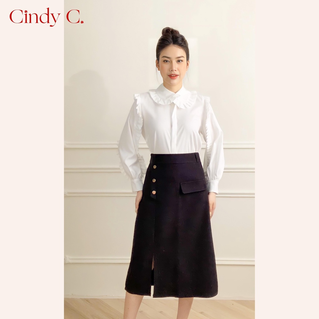 [CINDY 139] Áo Mon Coeur CINDY C chất liệu Linen thiết kế sang trọng lịch sự 803