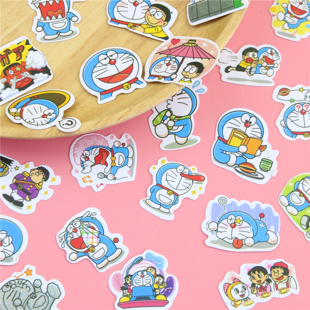 Sticker Dán Trang Trí Hình Mèo Dễ Thương 1083