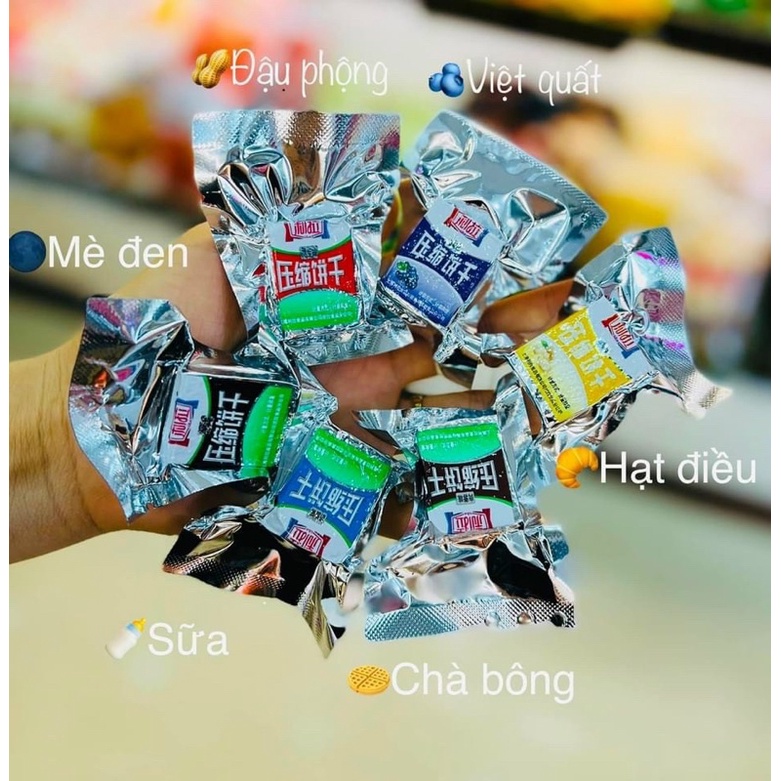6 cái lương khô mini mix vị