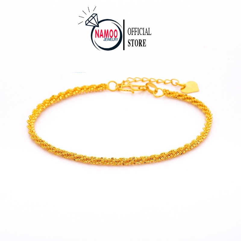 Vòng Tay Nữ Nhỏ, Lắc Tay Vàng Đẹp L252 Namoo Jewelry