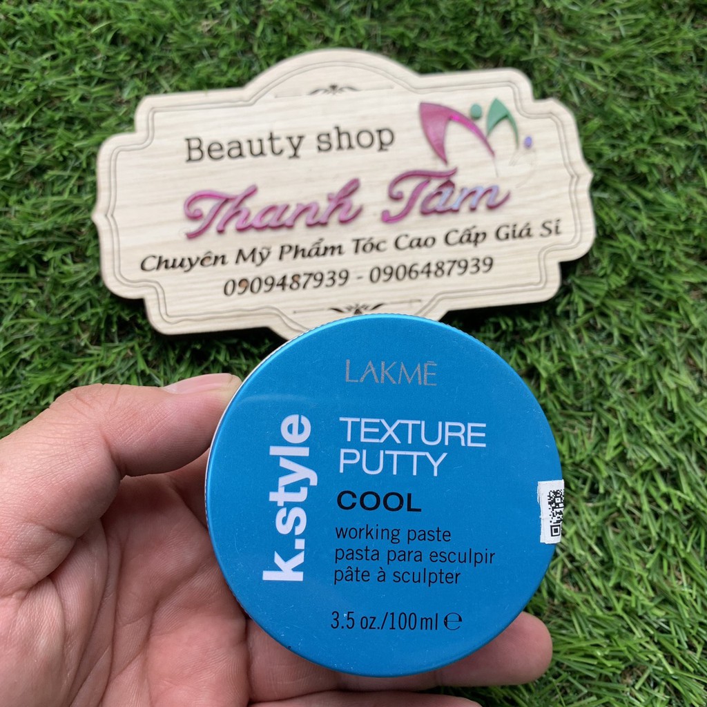 Sáp mờ K.Style Cool Texture Putty Lakme tạo kiểu cứng cho tóc dày 100ml