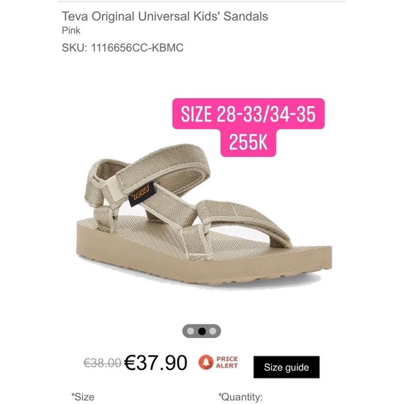 Sandal bé trai, bé gái, TEVA dư xịn