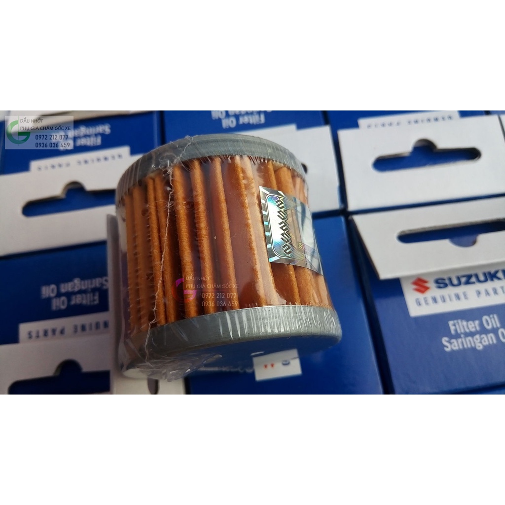 Lọc nhớt chính hãng Suzuki Raider 150/ Satria F 150, GSX, Bandit, Impulse...