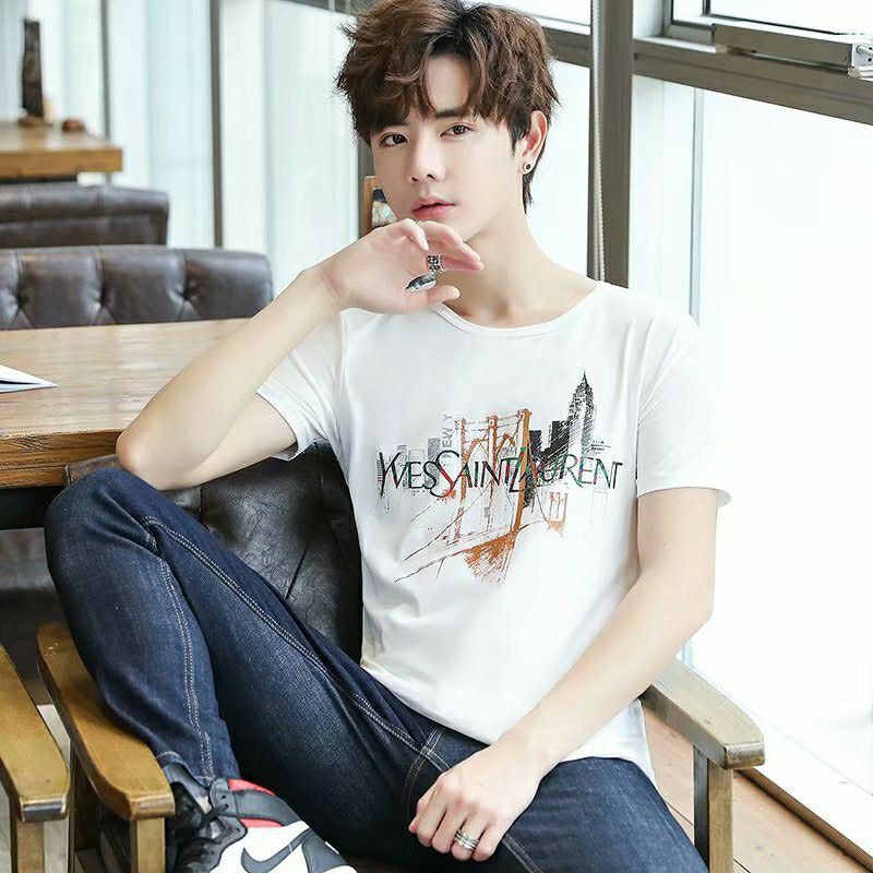 Áo thun nam TN34 họa tiết hình chiếc cầu