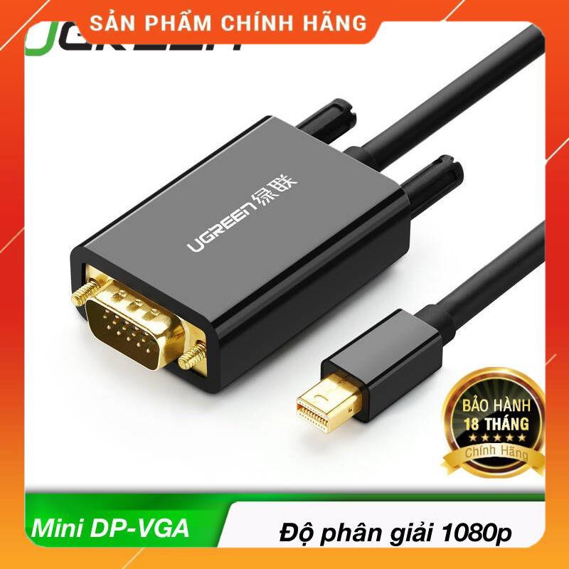 Cáp chuyển đổi Mini Displayport sang VGA dài 1,5m UGREEN MD103 30596 dailyphukien