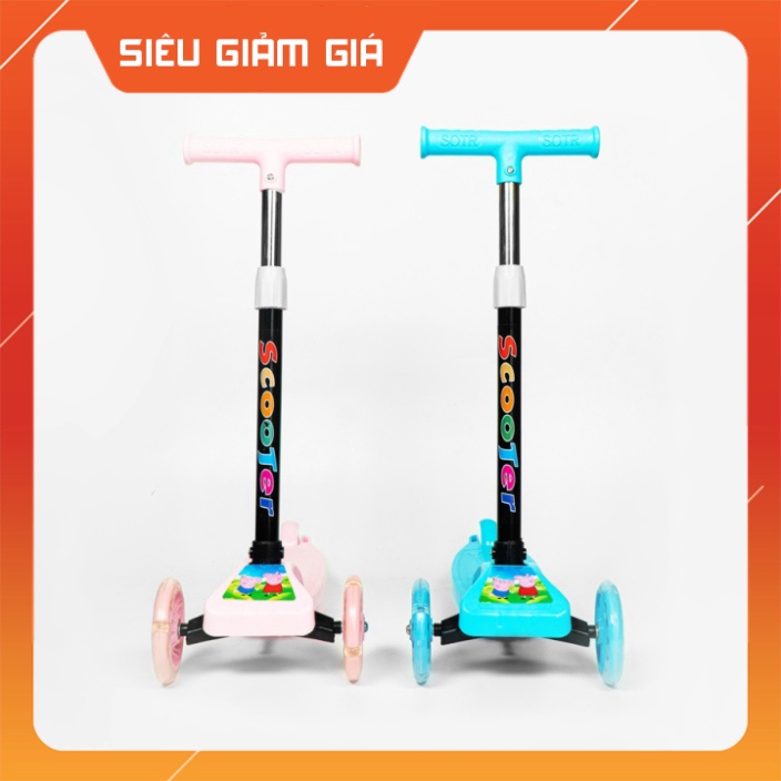 Xe trượt Scooter cho trẻ em giá rẻ, bền đẹp HY01- 2 màu [Shop Khuyến Mại]