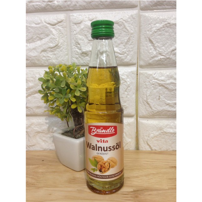 (MẪU MỚI) Dầu Óc Chó Nguyên Chất Kunella Feinkost - Đức (100ml)